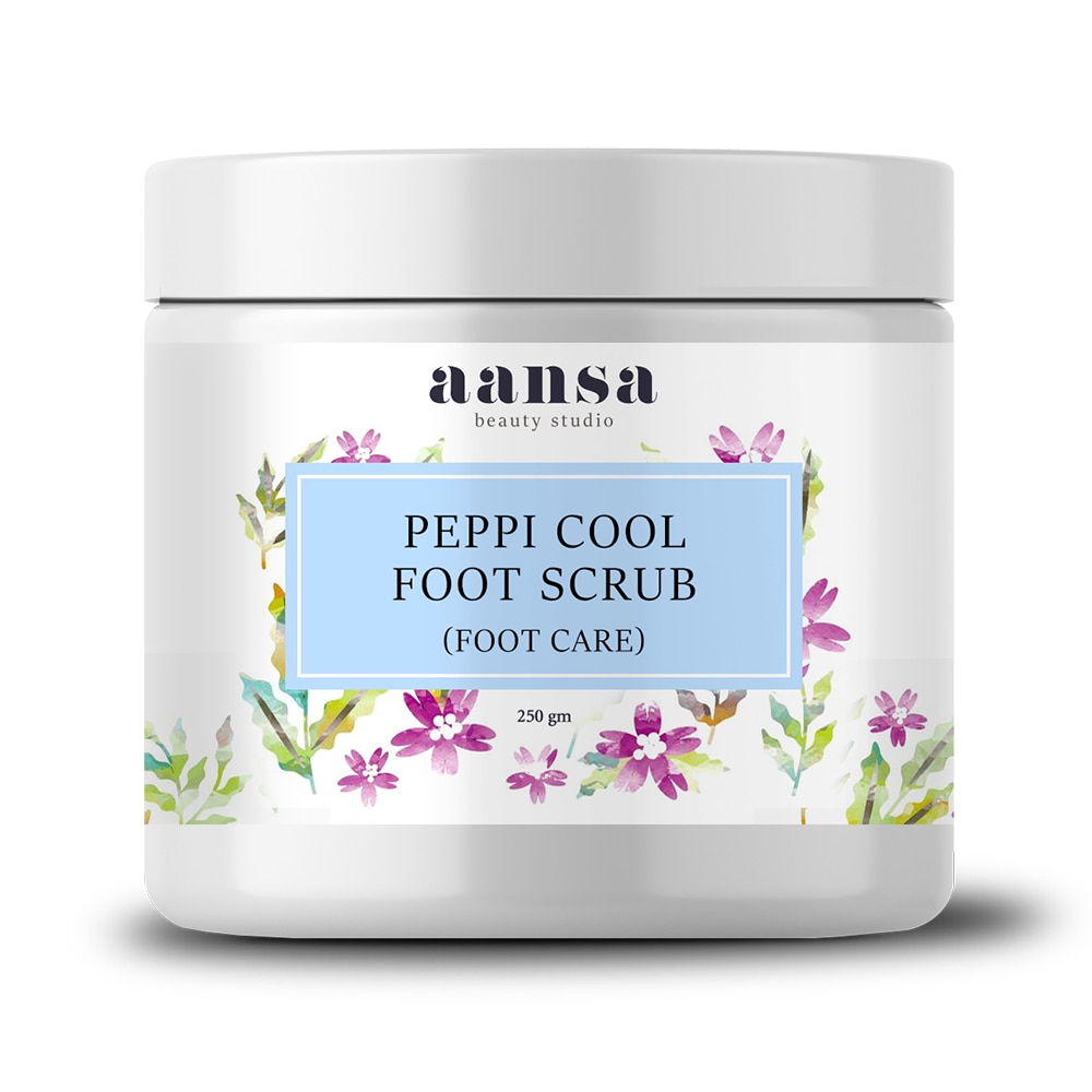 Aansa’s Peppi Cool Foot Scrub