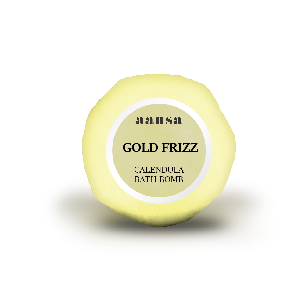 Aansa's Gold Frizz Bath Bomb